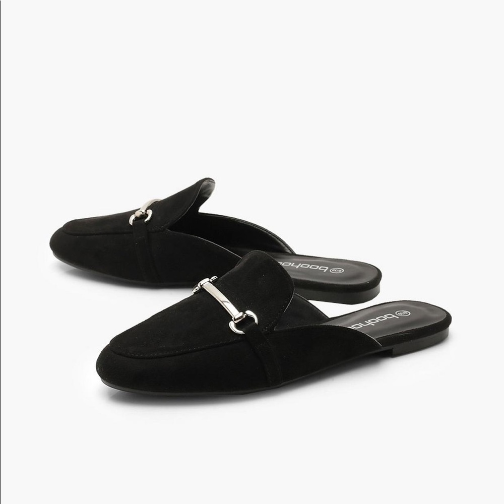 Basic Black Mules